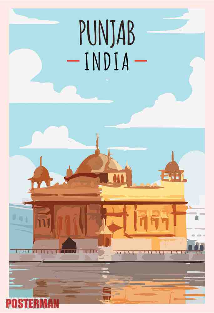 LEGACY OF INDIA PUNJAB WALL POSTER