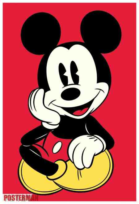 MICKEY MOUSE WALL POSTER