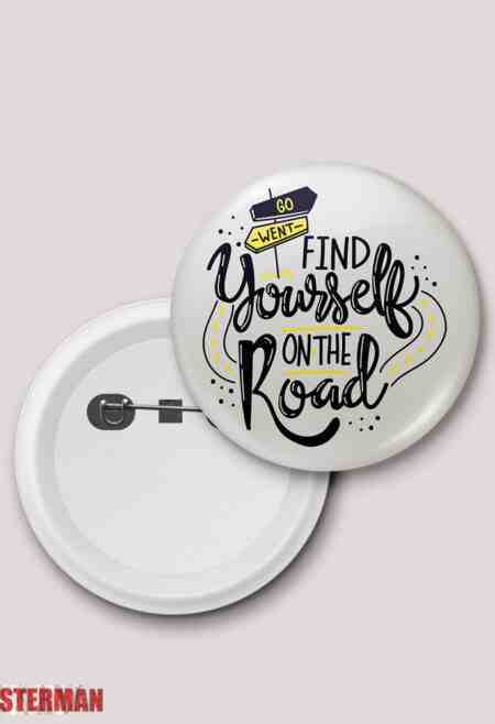 FIND YOURSELF ON ROAD TRAVEL BADGES