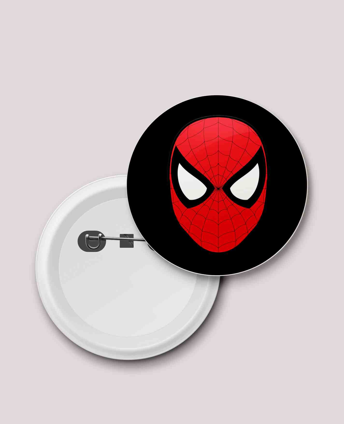 SPIDERMAN SUPERHERO ACTION BADGE