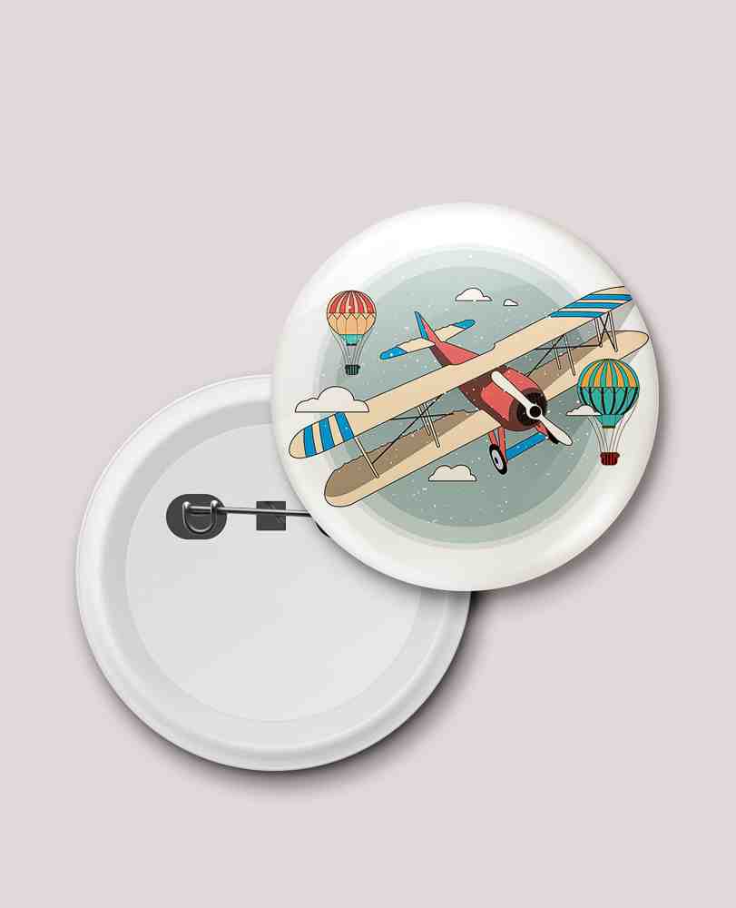 DREAM FLIGHT BUTTON BADGE